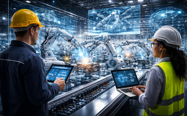 Robots augmentés par l’IA : la nouvelle révolution industrielle 