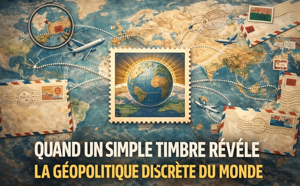 Quand un simple timbre postal révèle la géopolitique discrète du monde