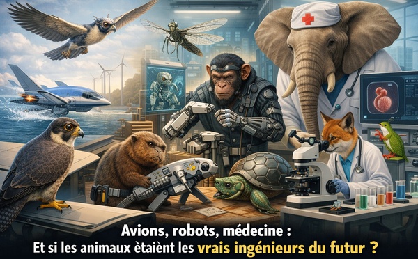 Avions, robots, médecine : et si les animaux étaient les vrais ingénieurs du futur ?