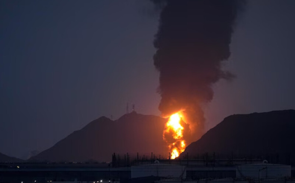 Gaz et pétrole en feu après l'attaque au Qatar
