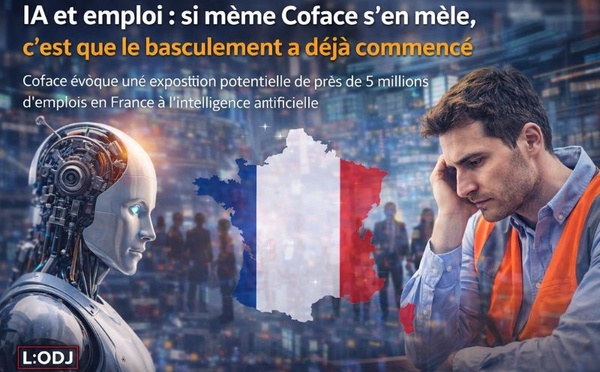 ​IA et emploi : si même Coface s’en mêle, c’est que le basculement a déjà commencé