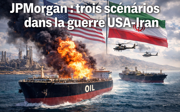 ​Ce que JPMorgan voit venir dans la guerre USA-Iran : trois scénarios, un seul vrai danger