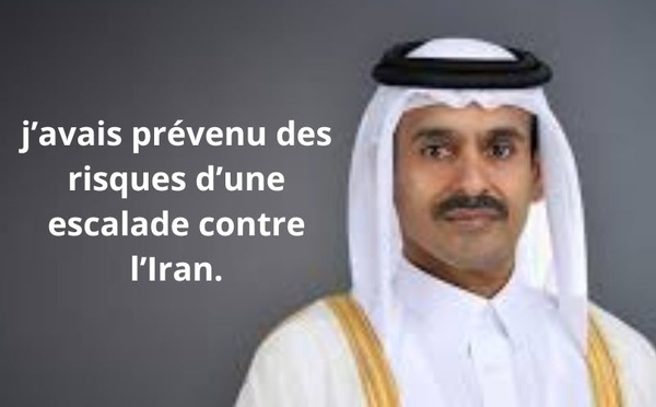"J’avais prévenu" de ​Saad al-Kaabi ministre qatari de l’Énergie
