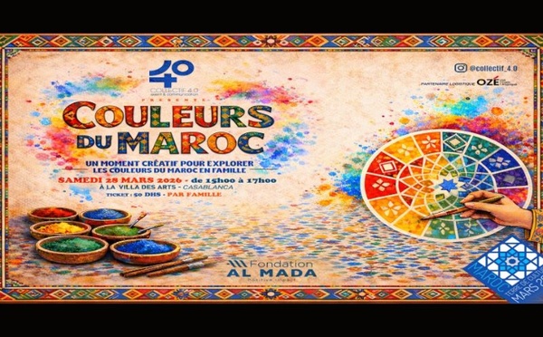 Couleurs du Maroc : une expérience familiale et participative à la Villa des Arts de Casablanca
