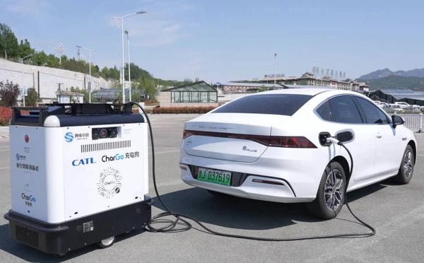 ​La Chine réinvente la recharge électrique: des robots mobiles pour une infrastructure à la demande