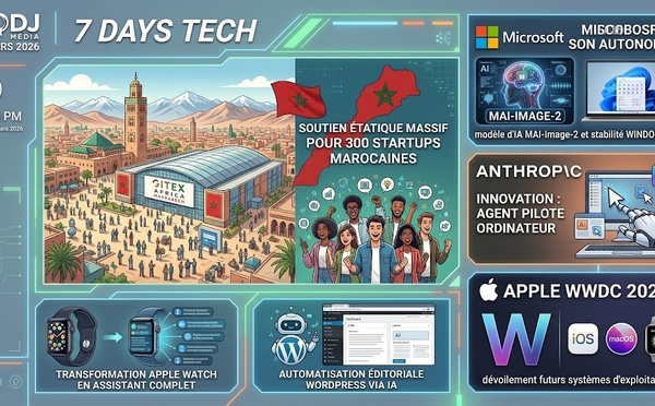 Podcast : l'essentiel de l'actualité Tech de la semaine du 24-03-2026"