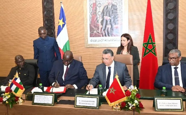 Maroc - Centrafrique : signature d’un mémorandum pour renforcer la justice
