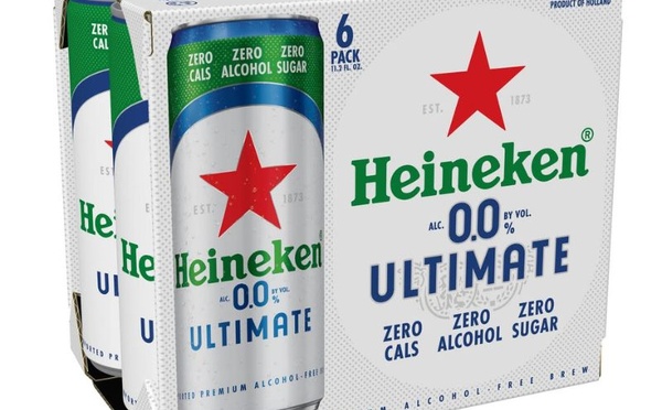 Heineken « Ultimate » : la bière triple zéro "sans alcool, sans sucres et sans calories"