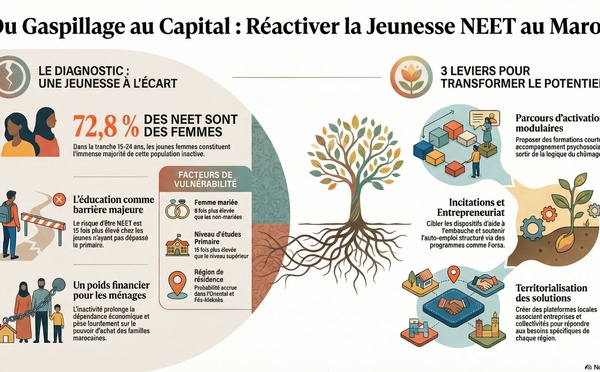 Jeunes non actifs (NEET) : comment transformer un coût social en force de valeur pour les familles et le pays