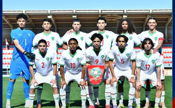 Les Lionceaux de l’Atlas poursuivent leur sans-faute au tournoi UNAF U17