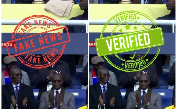 L'équipe nationale du Sénégal n'aurait pas posé de serviette pendant la célébration