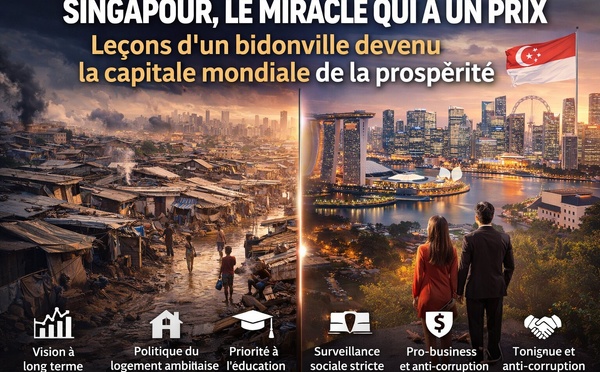Singapour, le miracle qui a un prix : leçons d'un bidonville devenu la capitale mondiale de la prospérité