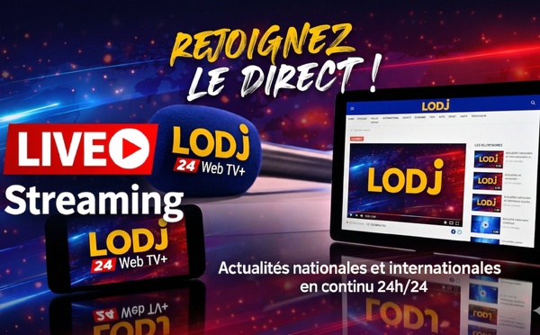 ​🔴 LIVE Streaming permanent – LODJ 24 Web TV+ : L’actualité vue par une génération qui veut comprendre, débattre et agir..