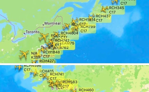 Pont aérien américain vers le Moyen-Orient : démonstration de force ou prélude à une option terrestre ?