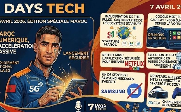 Podcast : l'essentiel de l'actualité Tech de la semaine du 07-04-2026"
