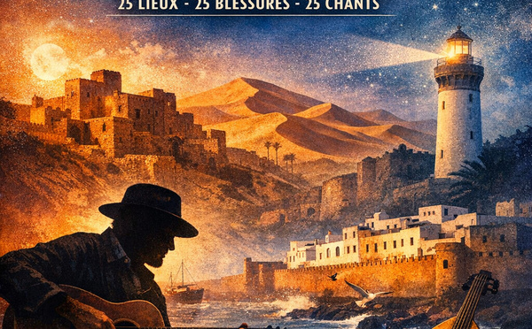​Blues du Maroc : 25 lieux, 25 blessures, 25 chants