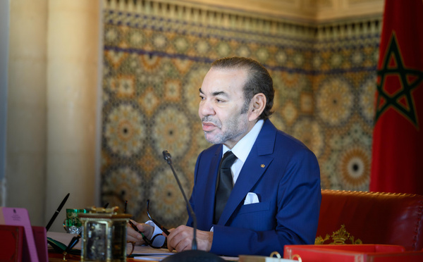 ​Sa Majesté le Roi Mohammed VI, que Dieu L’assiste, a présidé, un Conseil des ministres