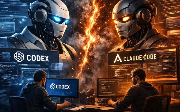 ​Codex d’OpenAI en guerre contre Claude Code