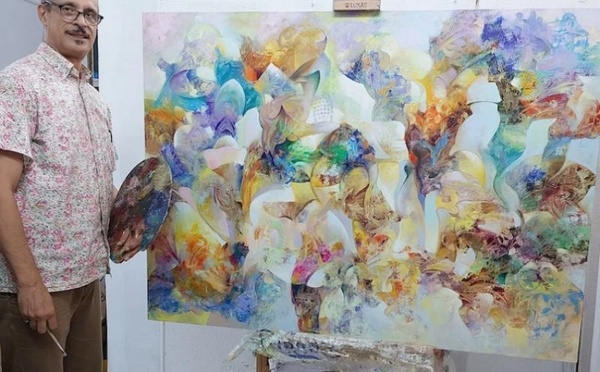  Résidence en Chine : Mohamed Mansouri El Idrissi tisse des ponts entre art arabe et chinois