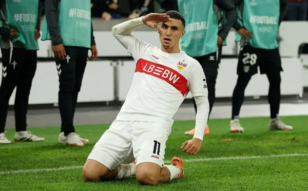 Bilal El Khannouss brille, Stuttgart s’installe sur le podium