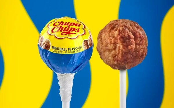 IKEA lance vraiment une sucette… au goût de boulette de viande