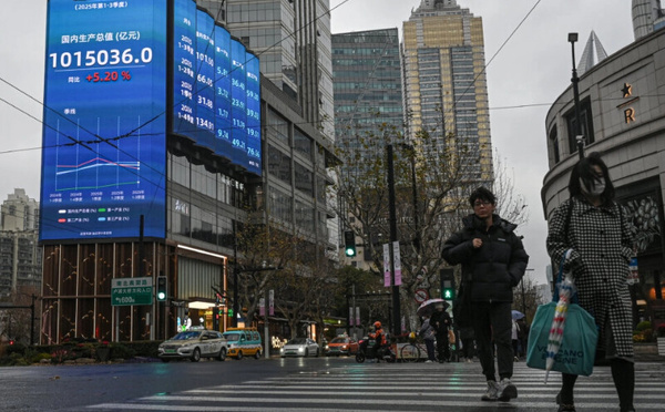 Croissance du PIB chinois à 5 % fin mars 2026
