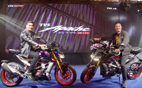 TVS Motor Company lance l'Apache RTR 310 au Maroc