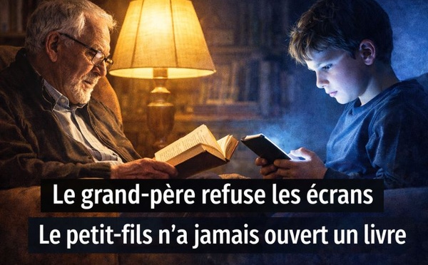 ​Chronique littéraire : Le blanc du grand-père et le bleu du petit-fils