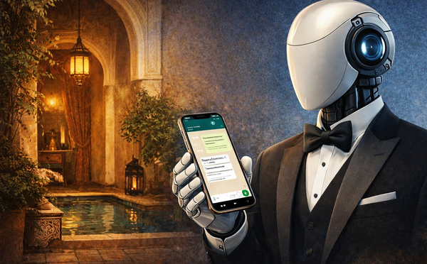 Arthur, le réceptionniste fantôme de Marrakech ?