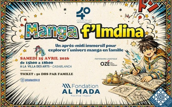 "Manga F’lmdina" : plongée immersive dans la culture japonaise à la villa des arts de Casablanca