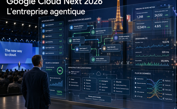 Google veut devenir le système d’exploitation de l’entreprise agentique