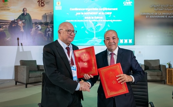 ​La CNDP et le Ministère de l'Agriculture signent une convention DATA-TIKA pour renforcer la protection des données