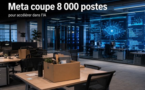 Meta sacrifie l’emploi pour nourrir l’IA : le signal que le Maroc refuse encore de regarder en face
