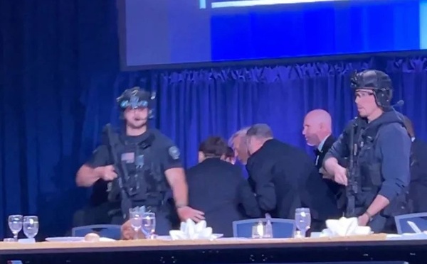 ​Tentative d’attentat contre Trump : Tirs au dîner des correspondants, Trump indemne