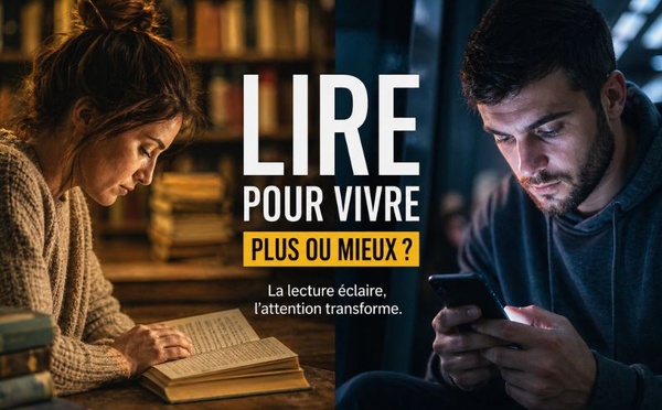​Chronique littéraire : ​Lire pour vivre plus… ou vivre mieux ?