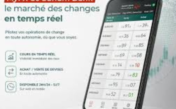 Saham digitalise les opérations de change