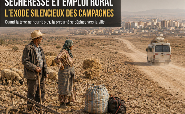 Sécheresse et exode silencieux : les emplois ruraux disparaissent