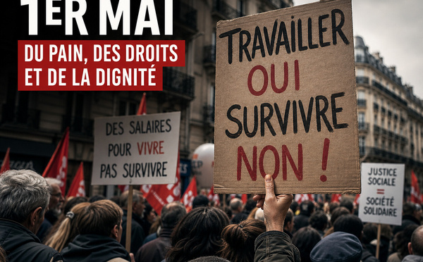​1er Mai : du pain, des slogans… et pas de muguet