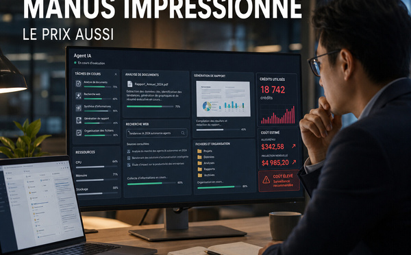​Manus : le « Claude Cowork chinois » frappe fort, mais son prix pourrait refroidir le marché
