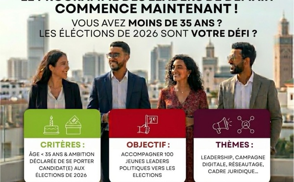 ​TIZI et M.L.I lancent le projet AMAL 2026 pour former 100 jeunes candidats indépendants aux élections législatives