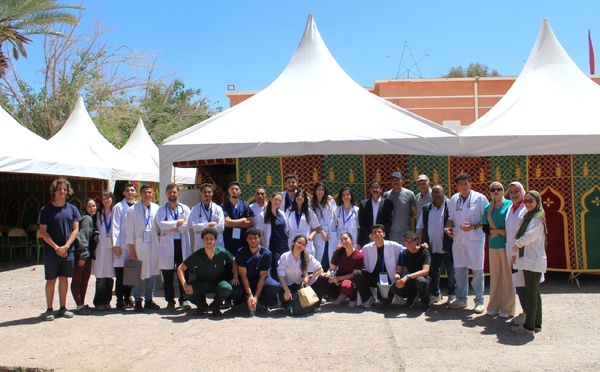 ​Une caravane médicale réussie à Ouarzazate : plus de 3 500 consultations réalisées