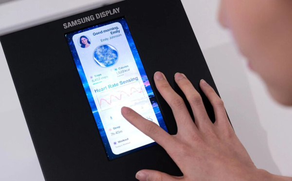 Ton écran prend ta tension : Samsung invente le smartphone qui surveille ta santé