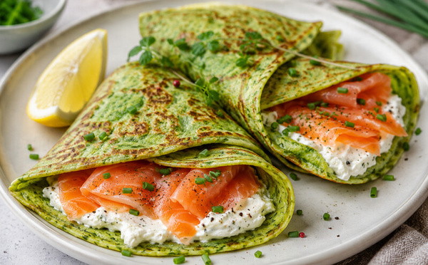 Crêpes vertes à l’épinard : la recette qui bouscule le brunch du dimanche