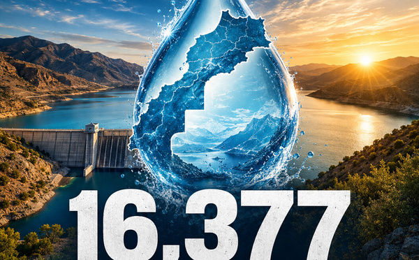 16,377 milliards m³ — L’eau revient, mais pas partout