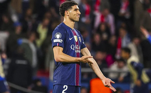Achraf Hakimi dans l’équipe type de la saison de Ligue 1