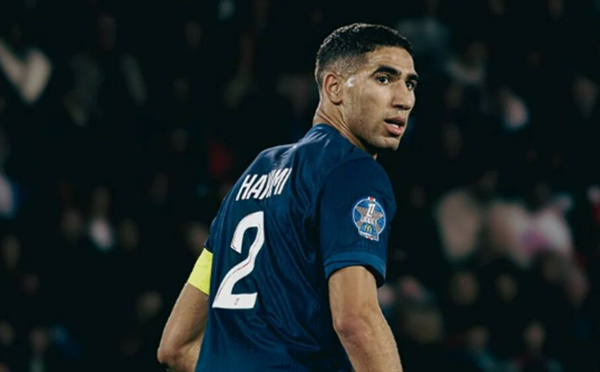 PSG : Achraf Hakimi poursuit sa reprise avant le choc européen contre Arsenal