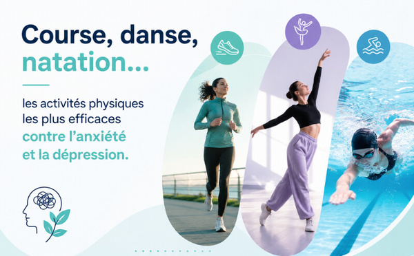 Course, danse, natation… les activités physiques les plus efficaces contre l’anxiété et la dépression.