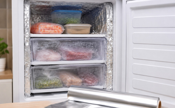 Le papier aluminium dans le congélateur : l’astuce de réparateur qui met fin au givre