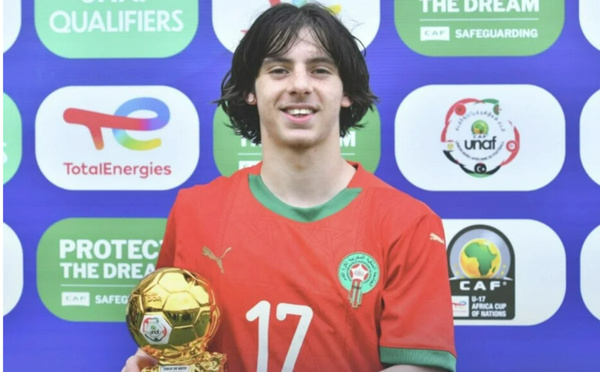 CAN U17 : Ibrahim Rabbaj élu homme du match face à la Tunisie