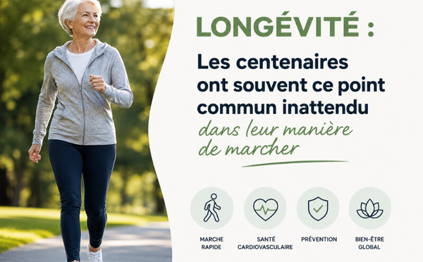 Longévité : ce que la manière de marcher révèle sur la santé des centenaires